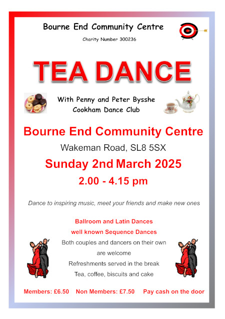 Tea Dance poster