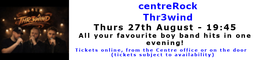 centreRock - 27 Aug 2026