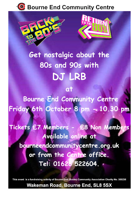 80s and 90s music night