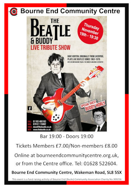 The Beatle and Buddly Live Tribute Show poster