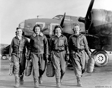 WWII female spitfire pilots