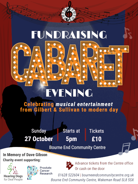Cabaret Evening poster